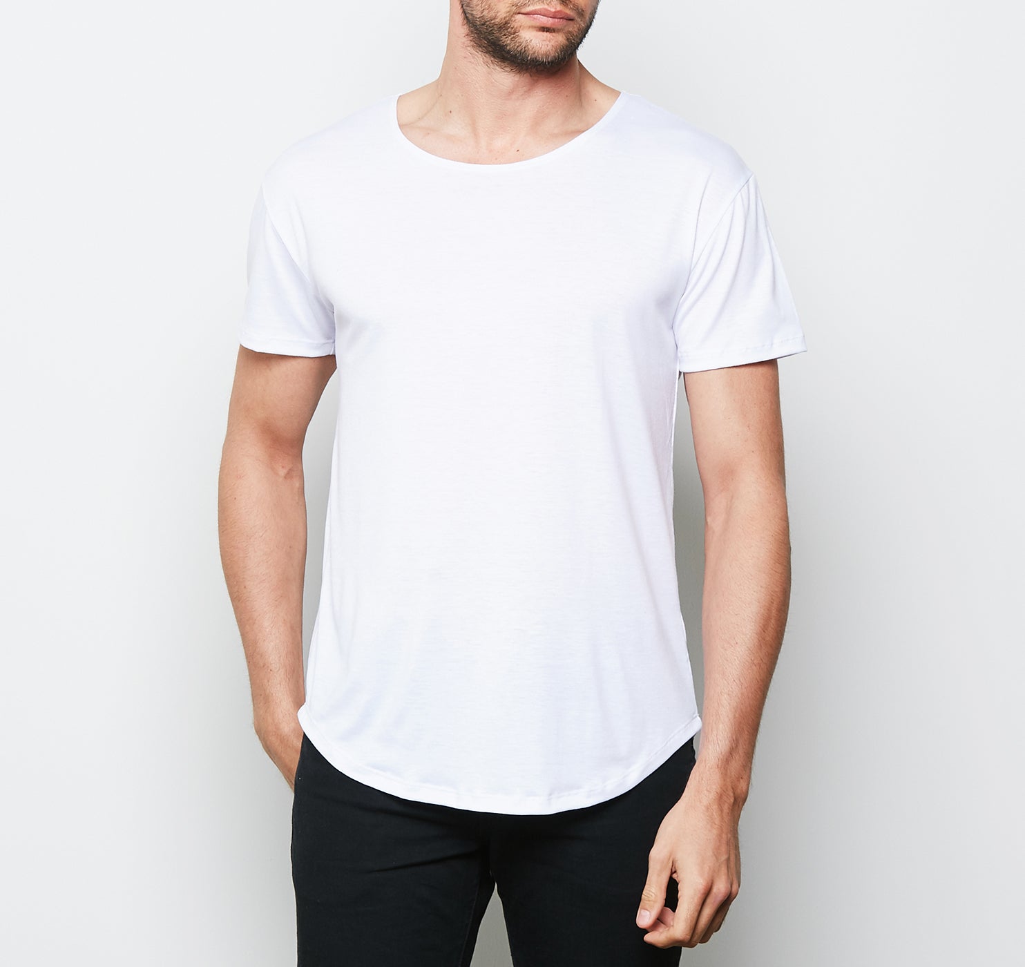 Men's Scoop Neck Shirt