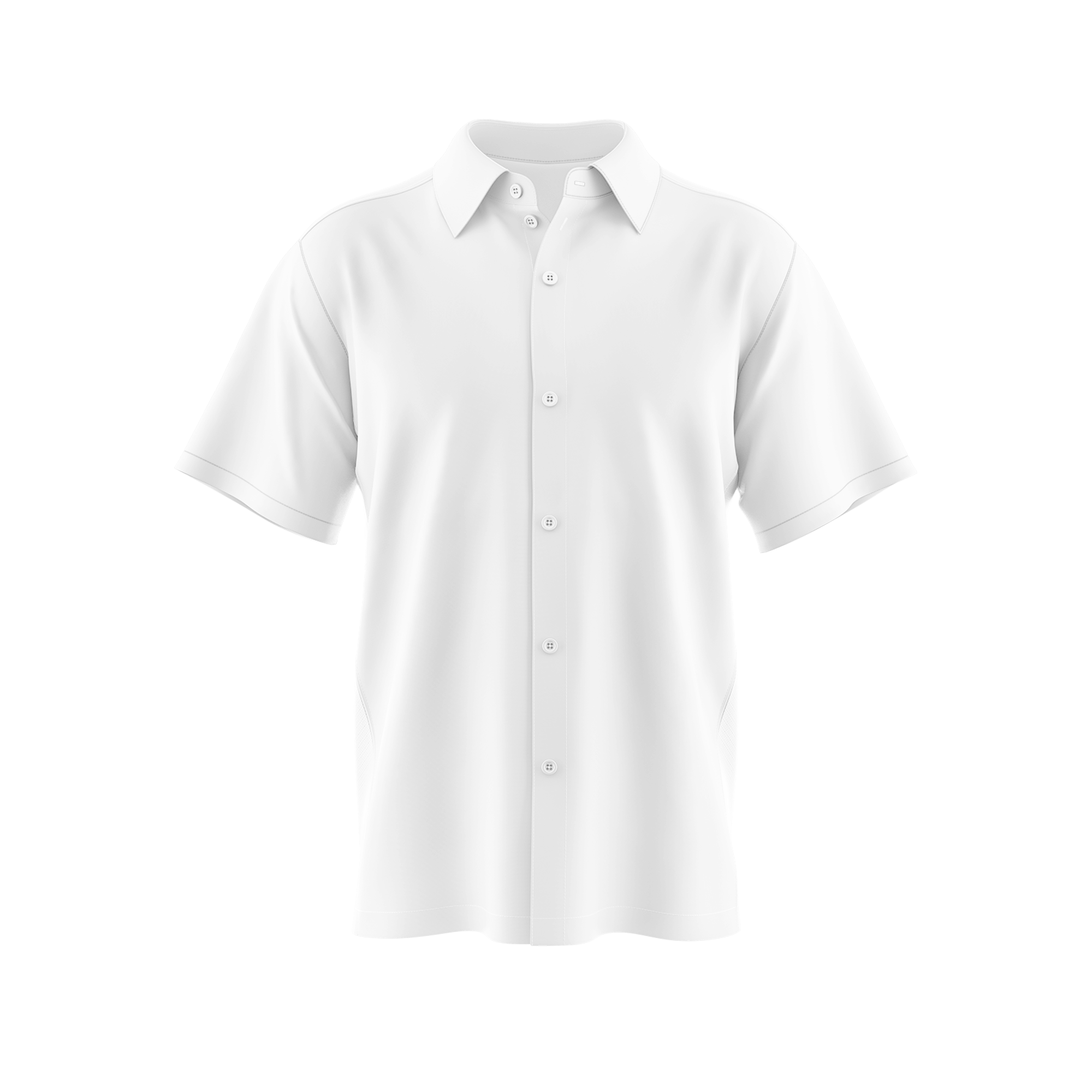 Men's Short Sleeve Button Up