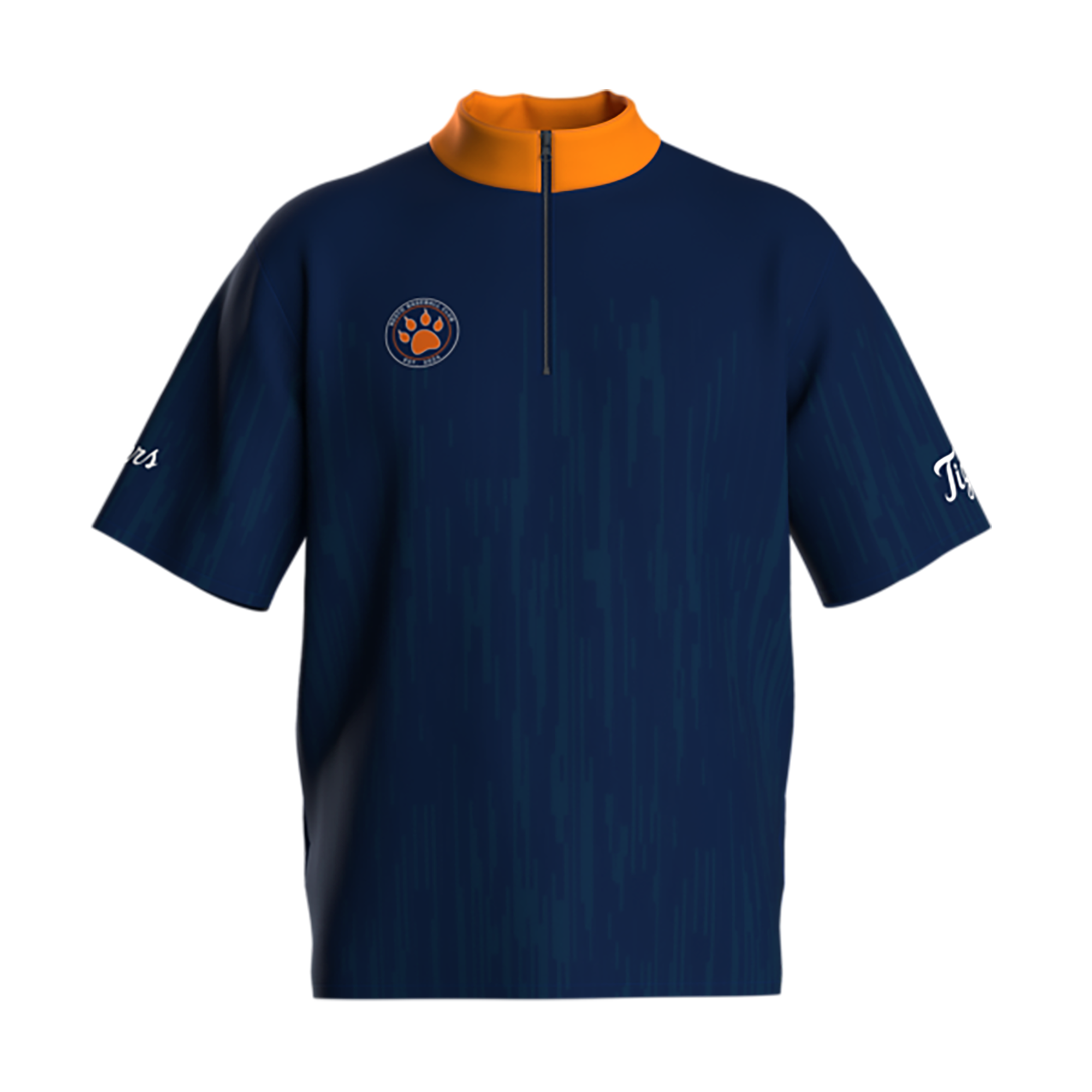 1/4 Zip Short Sleeve Batting Practice Jacket