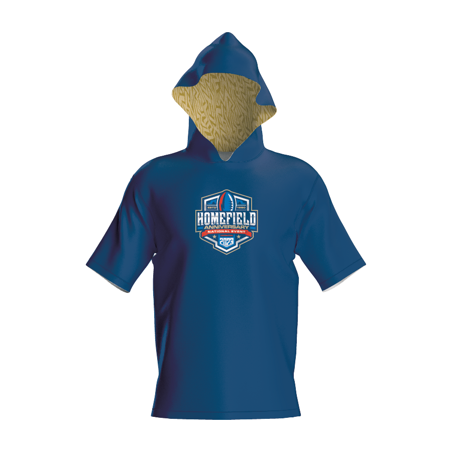 Short Sleeve Fleece Hoodie