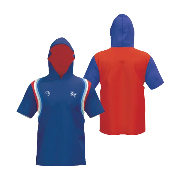 Short Sleeve Hooded Warm-Up