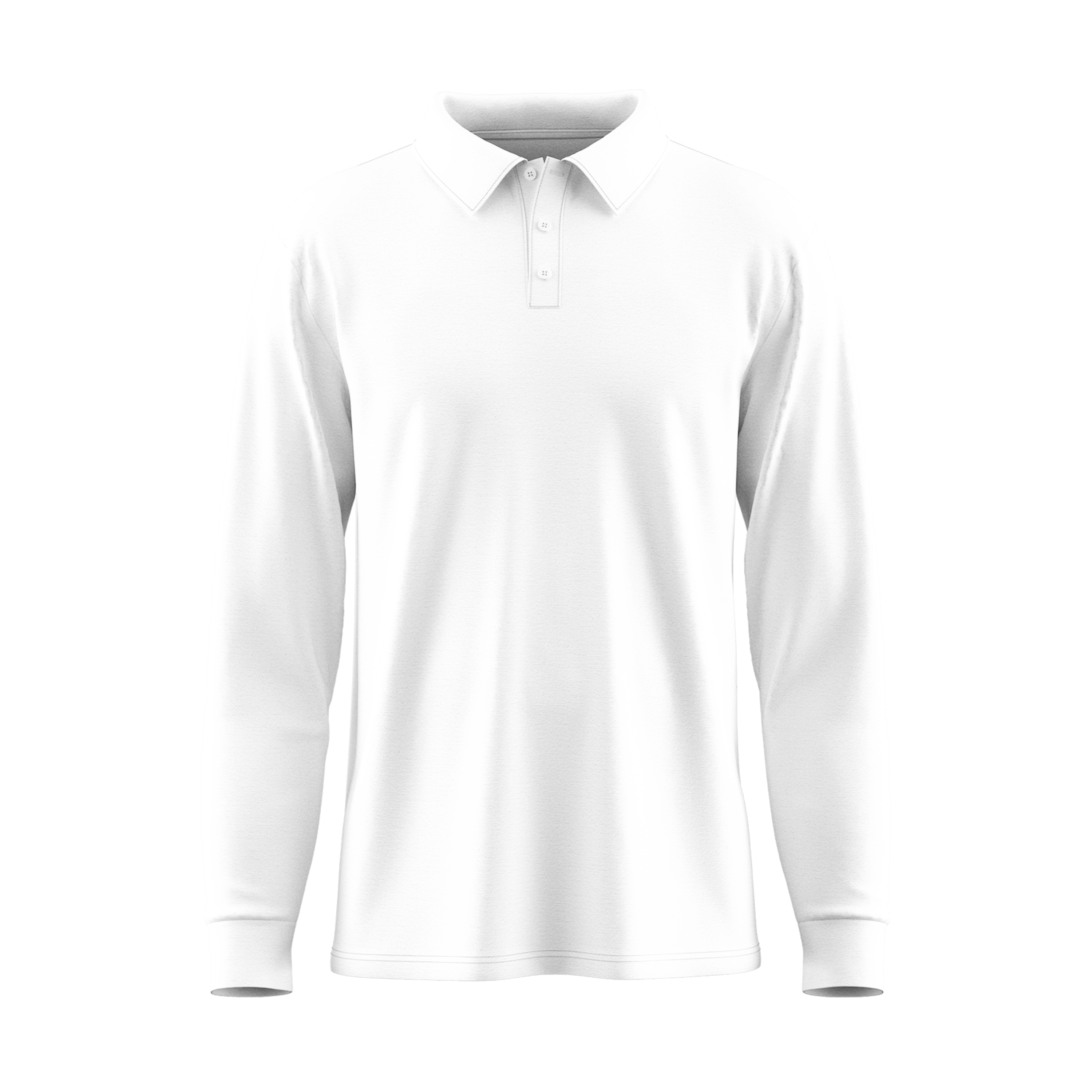 Men's Polo Shirt - Long Sleeve