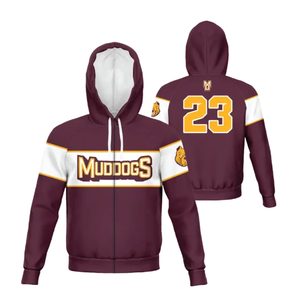 Full-Zip Hooded Sweatshirt (Fleece)
