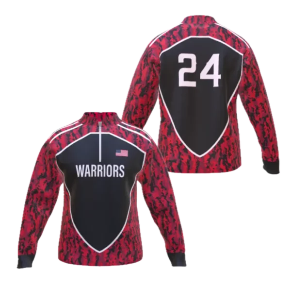 1/4 Zip Long Sleeve Warm-Up (Men’s, Women’s, Youth)